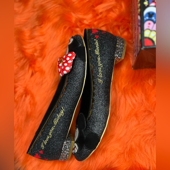 Irregular Choice Disney Mickey and Minnie Flats size 41 - Picture 6 of 14